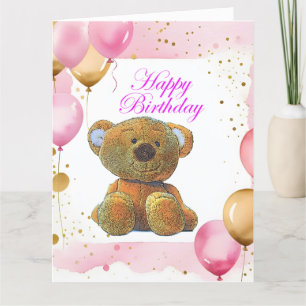 Carte Joyeux anniversaire