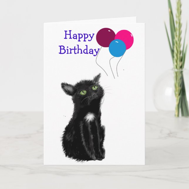 Carte Joyeux anniversaire (Devant)