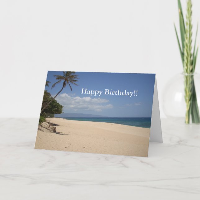 Carte Joyeux anniversaire ! ! (Devant)