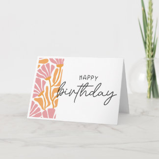 Carte Joyeux anniversaire