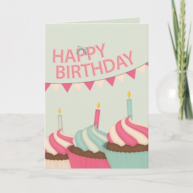 Carte Joyeux anniversaire (Devant)