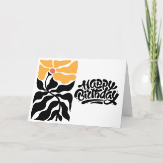 Carte Joyeux anniversaire