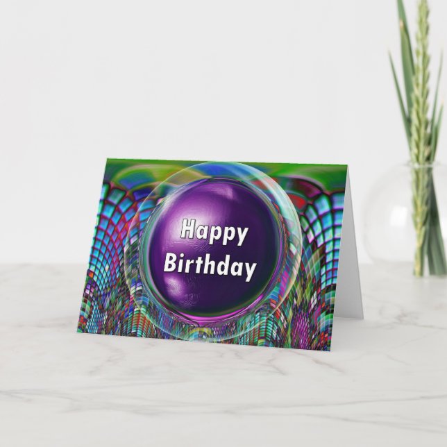 Carte Joyeux anniversaire (Devant)