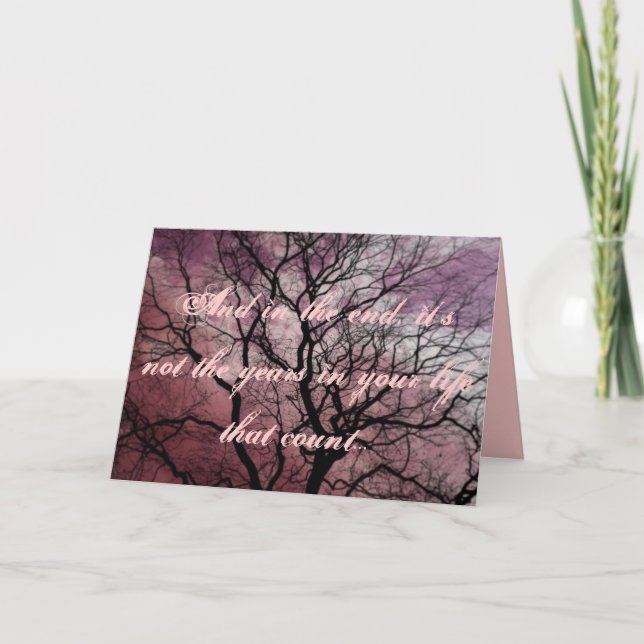Carte Joyeux anniversaire (Devant)