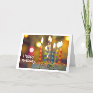 Carte Joyeux anniversaire