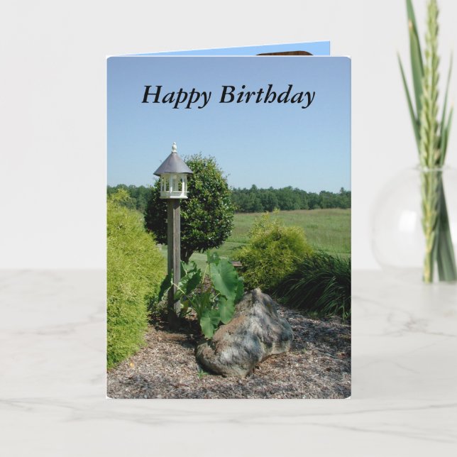 Carte Joyeux anniversaire (Devant)