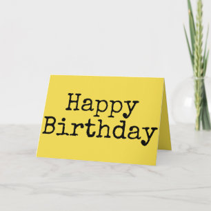 Carte Joyeux anniversaire