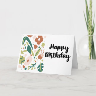 Carte Joyeux anniversaire