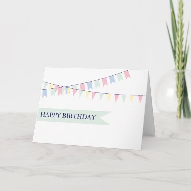 Carte Joyeux anniversaire (Devant)