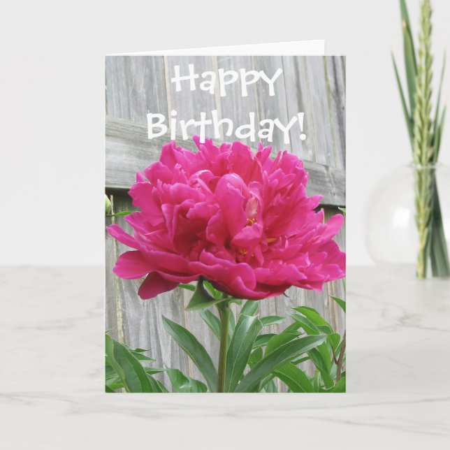Carte Joyeux anniversaire ! (Devant)