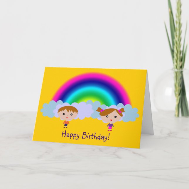 Carte Joyeux anniversaire ! (Devant)