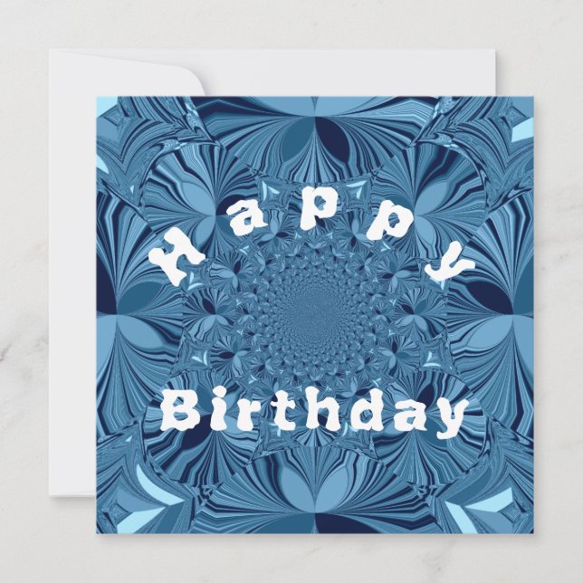 Carte Joyeux anniversaire (Devant)