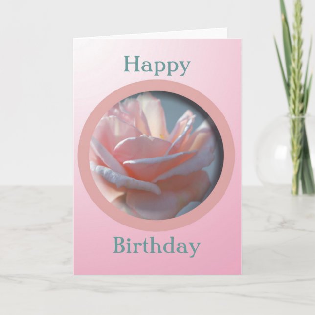 Carte Joyeux Anniversaire (Devant)