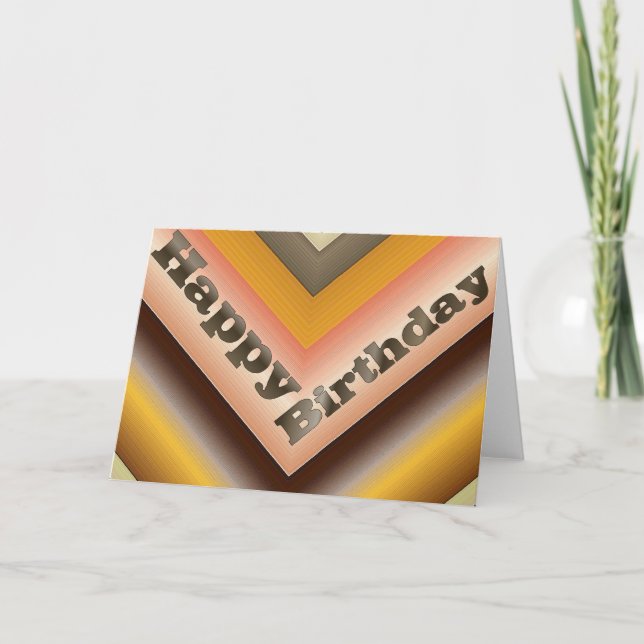 Carte Joyeux anniversaire (Devant)