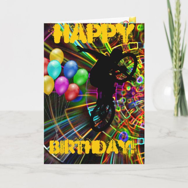 CARTE JOYEUX ANNIVERSAIRE ! (Devant)