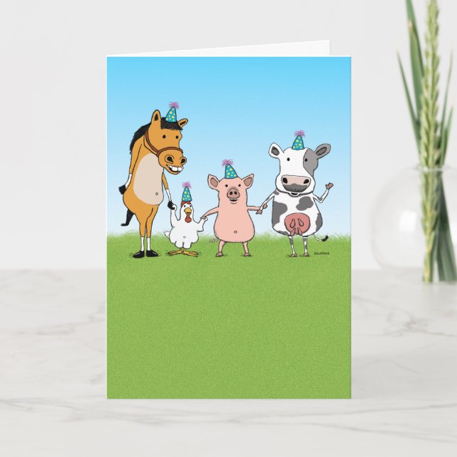 Carte Joyeux anniversaire (Devant)