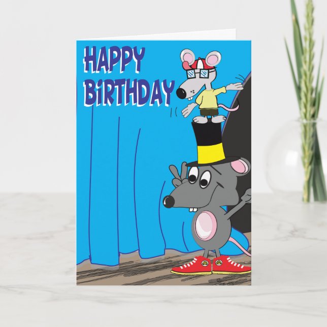 Carte Joyeux anniversaire (Devant)