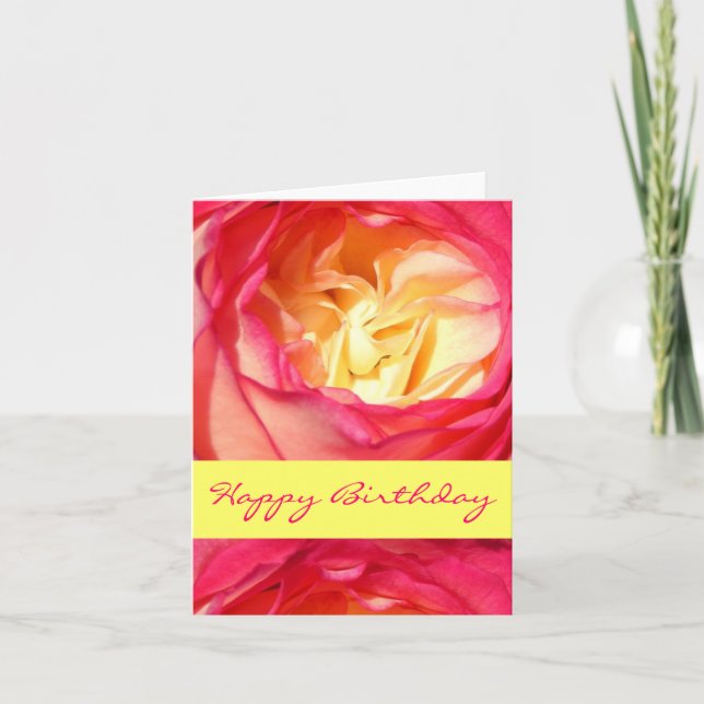 Carte Joyeux anniversaire (Devant)