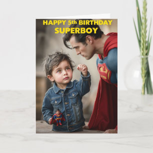 Carte joyeux anniversaire 5 ans