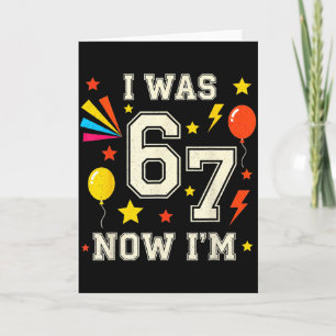 Carte Joyeux Anniversaire 7 Ans J'avais 6 Ans Maintenant