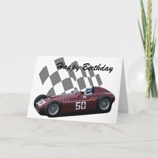 Carte Joyeux Anniversaire 7 De Voiture De Course Vintage Zazzle Ca Carte Joyeux Anniversaire 7 De Voiture De Course Vintage Zazzle Ca