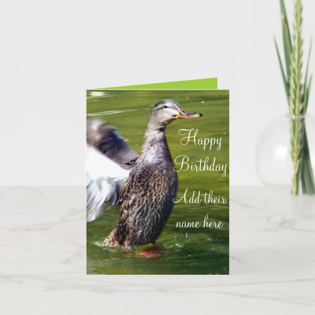 Carte Joyeux Anniversaire à :_ (Devant)