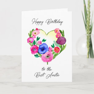 Carte Joyeux anniversaire à la meilleure jeune fille
