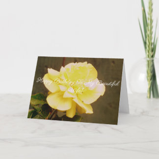 Carte Joyeux Anniversaire À Ma Belle Femme Roses