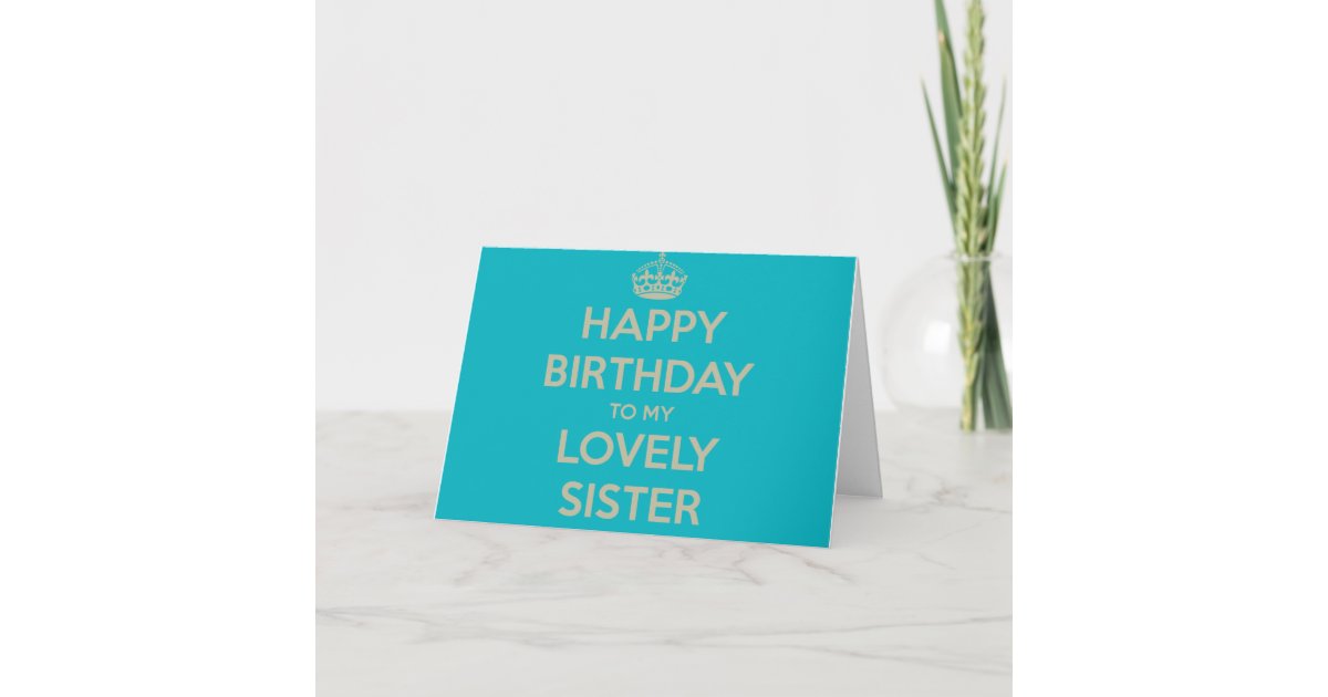 Carte Joyeux Anniversaire A Ma Belle Soeur Zazzle Ca