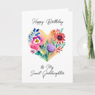 Carte Joyeux anniversaire à ma douce Godgirl