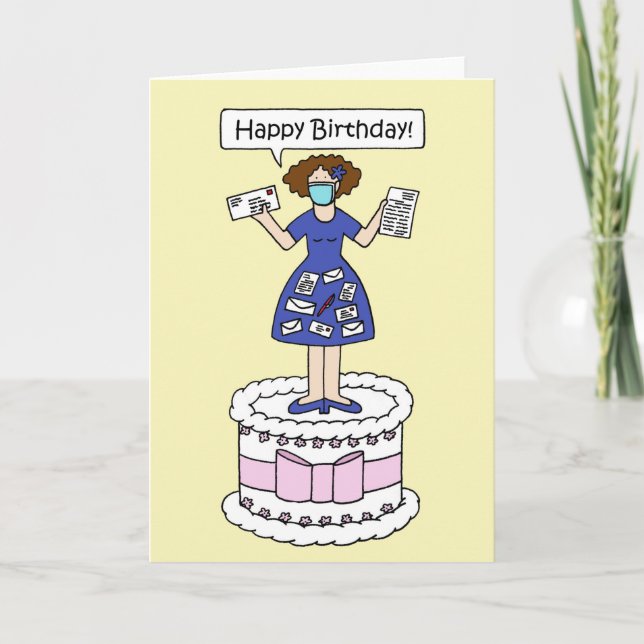 Carte Joyeux anniversaire à Pen Pal (Devant)