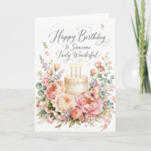 Joyeux Anniversaire à quelqu'un de vraiment mervei