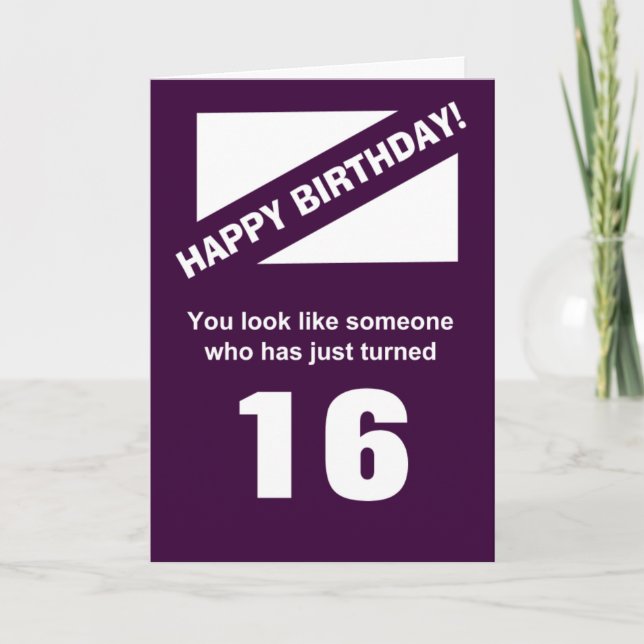 Carte Joyeux anniversaire à quelqu'un qui a 61 ans (Devant)