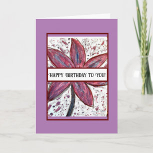Carte Joyeux anniversaire à vous !