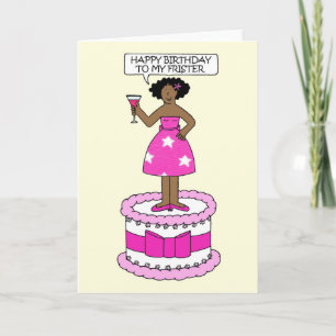 Carte Joyeux Anniversaire Africain-Américain Frister 