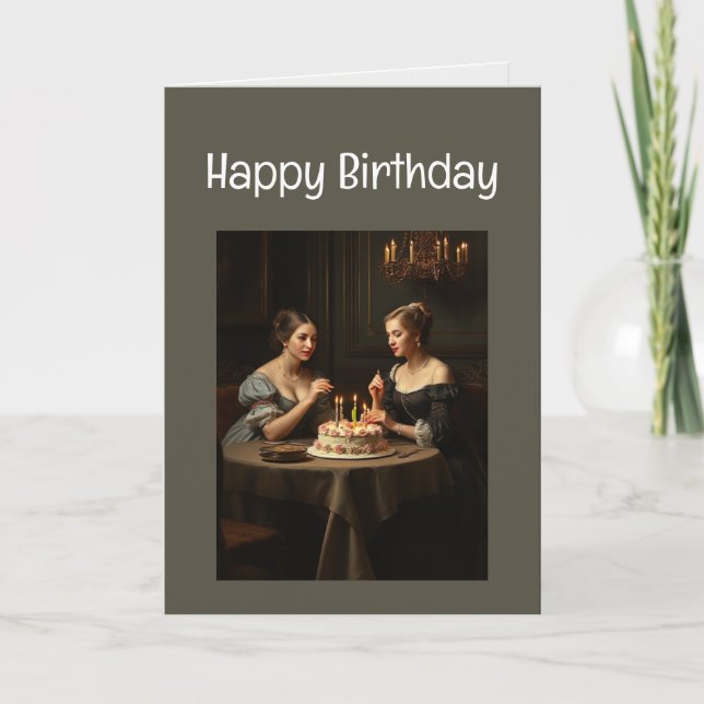 Carte Joyeux Anniversaire Ami drôle à l'air bon (Devant)