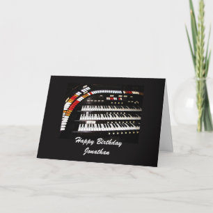 Carte Joyeux Anniversaire, Ancien Organe