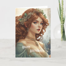 Joyeux anniversaire Art Nouveau Beauté No.5