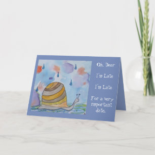 Carte Joyeux anniversaire Belated