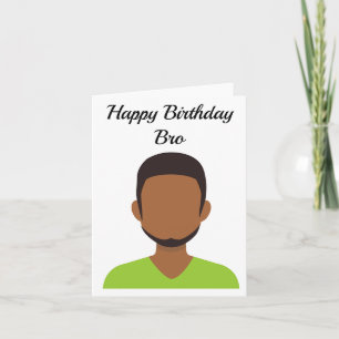 Carte Joyeux anniversaire Bro