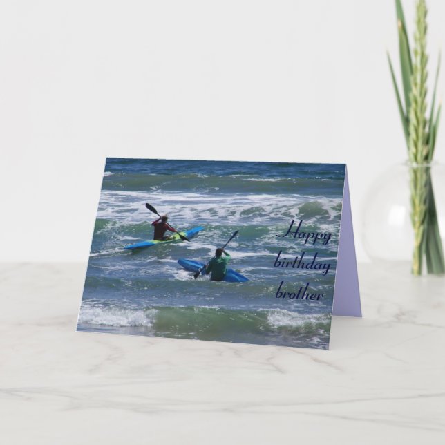 Carte Joyeux Anniversaire Brother/Friend_Card (Devant)