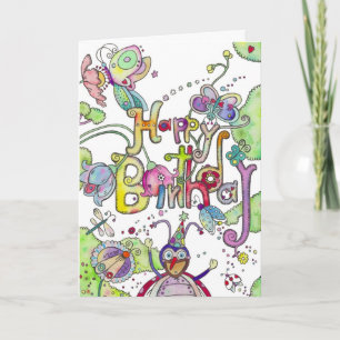 Carte Joyeux anniversaire - Bugs