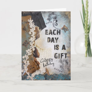 Carte Joyeux Anniversaire Chaque Jour Est Un Cadeau Coll