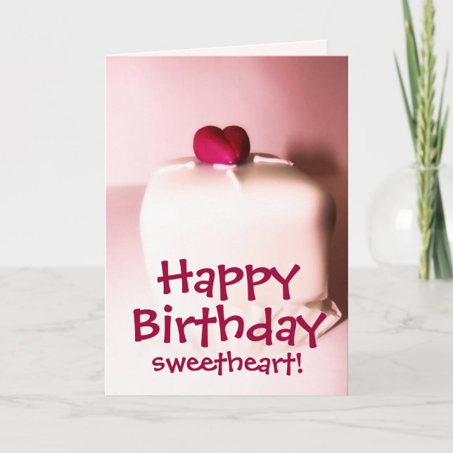 Carte Joyeux Anniversaire Chéri (Devant)