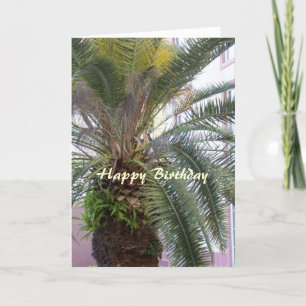 Carte Joyeux Anniversaire Christian Card Palm 2
