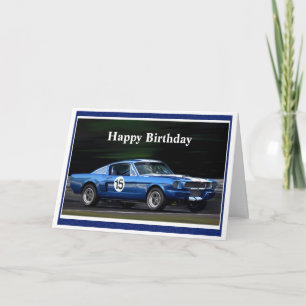 Carte Joyeux Anniversaire Coureur #15