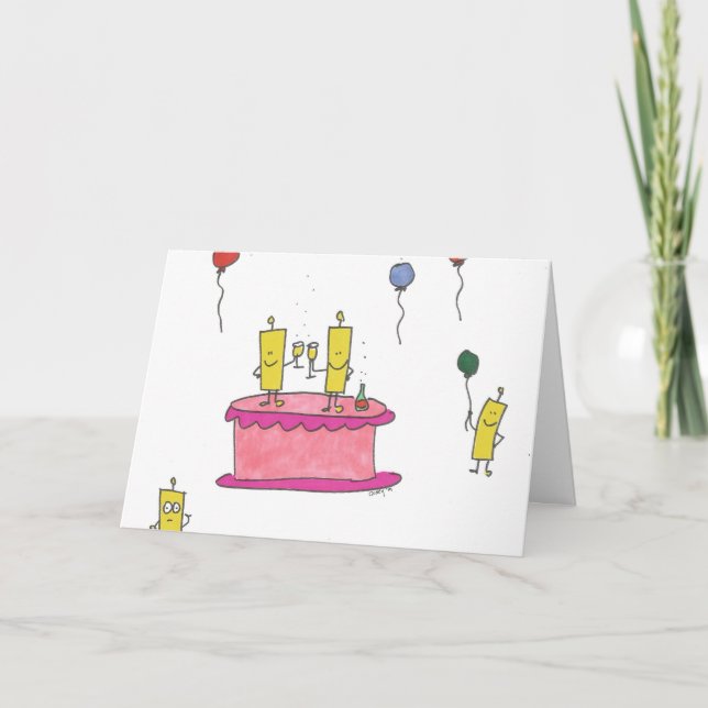 Carte Joyeux anniversaire de Bubbles (Devant)