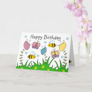 Carte Joyeux anniversaire de la nature