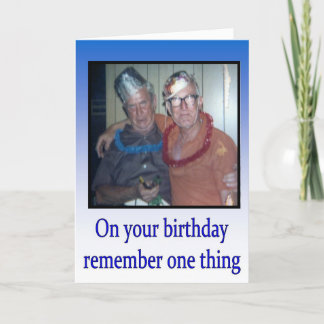 Carte Joyeux anniversaire de l'humour