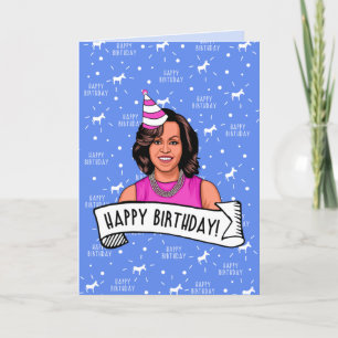 Carte Joyeux Anniversaire De Michelle Obama